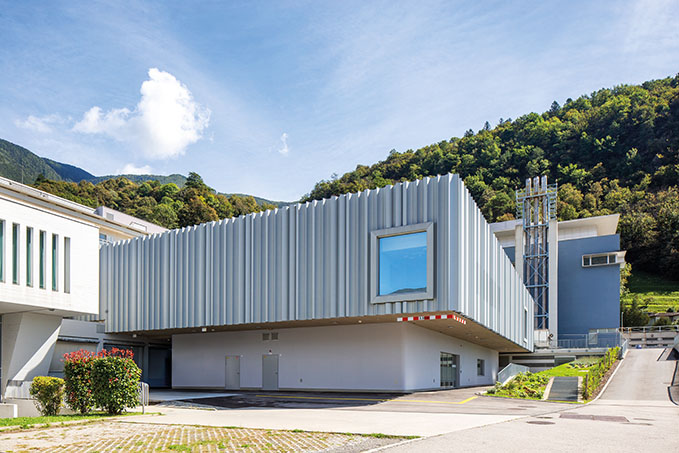 Ein Krankenhaus zeigt Profil